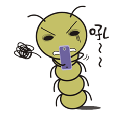 worm 2 sticker #5989037