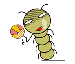 worm 2 sticker #5989039