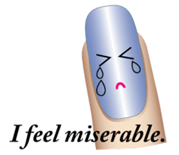 My Finger Nail Art (English Version) sticker #5989377