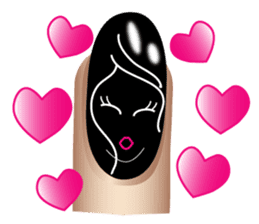 My Finger Nail Art (English Version) sticker #5989394