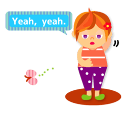 Daily life of friends.(e) sticker #5989656