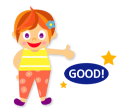 Daily life of friends.(e) sticker #5989659