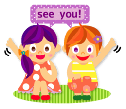 Daily life of friends.(e) sticker #5989665