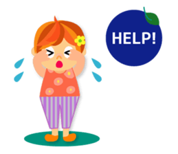 Daily life of friends.(e) sticker #5989670