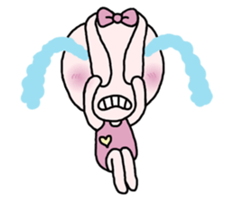 Funny  Rabbit sticker #5989760