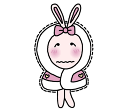 Funny  Rabbit sticker #5989765
