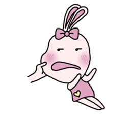 Funny  Rabbit sticker #5989768