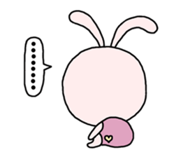 Funny  Rabbit sticker #5989769