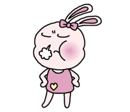 Funny  Rabbit sticker #5989776