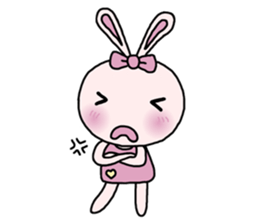 Funny  Rabbit sticker #5989780