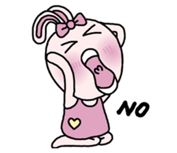 Funny  Rabbit sticker #5989785