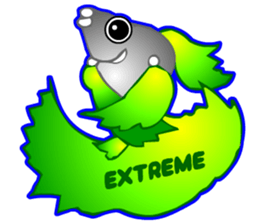 Cool Aqua Guppy sticker #5990208