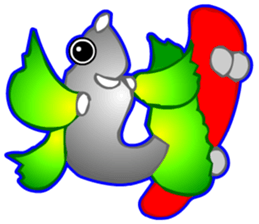 Cool Aqua Guppy sticker #5990214