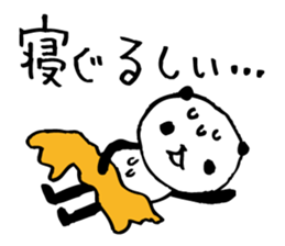 Every day of a panda-Summer- sticker #5990639