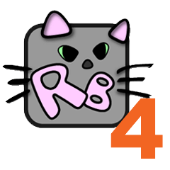 Japanese Cosplay Cat, Russianblue RB4