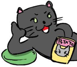 Japanese Cosplay Cat, Russianblue RB4 sticker #5991120