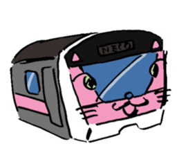 Japanese Cosplay Cat, Russianblue RB4 sticker #5991128