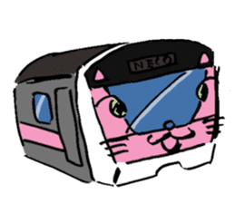 Japanese Cosplay Cat, Russianblue RB4 sticker #5991128