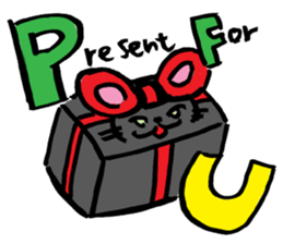 Japanese Cosplay Cat, Russianblue RB4 sticker #5991133