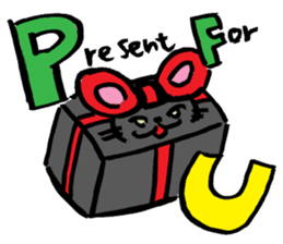 Japanese Cosplay Cat, Russianblue RB4 sticker #5991133