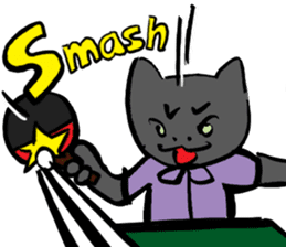 Japanese Cosplay Cat, Russianblue RB4 sticker #5991137