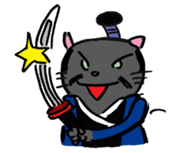 Japanese Cosplay Cat, Russianblue RB4 sticker #5991140