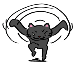Japanese Cosplay Cat, Russianblue RB4 sticker #5991146