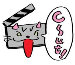 Japanese Cosplay Cat, Russianblue RB4 sticker #5991147