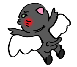 Japanese Cosplay Cat, Russianblue RB4 sticker #5991150