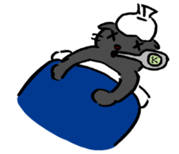 Japanese Cosplay Cat, Russianblue RB4 sticker #5991151