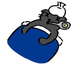 Japanese Cosplay Cat, Russianblue RB4 sticker #5991151