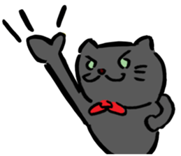 Japanese Cosplay Cat, Russianblue RB4 sticker #5991153