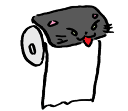 Japanese Cosplay Cat, Russianblue RB4 sticker #5991156