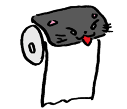 Japanese Cosplay Cat, Russianblue RB4 sticker #5991156