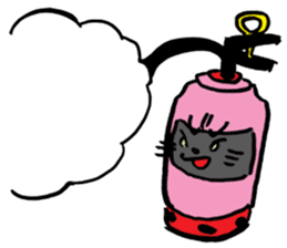 Japanese Cosplay Cat, Russianblue RB4 sticker #5991159