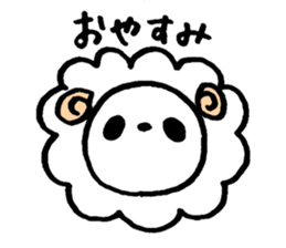 Chubby pandas sticker #5991203