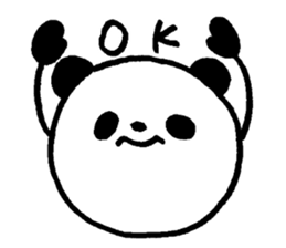 Chubby pandas sticker #5991205