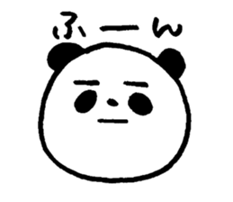 Chubby pandas sticker #5991209