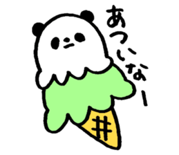 Chubby pandas sticker #5991210