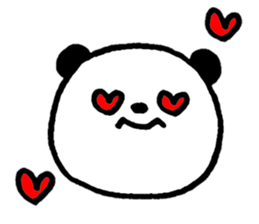 Chubby pandas sticker #5991214