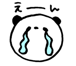 Chubby pandas sticker #5991220