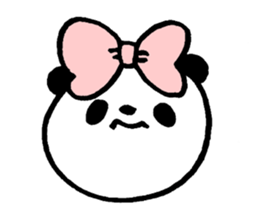 Chubby pandas sticker #5991228