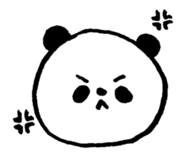 Chubby pandas sticker #5991233