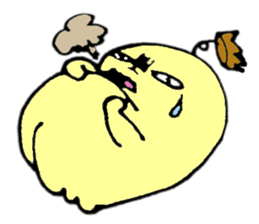 Custard cream boy sticker #5991361