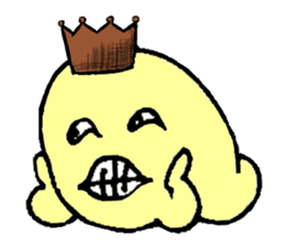 Custard cream boy sticker #5991363