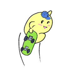 Custard cream boy sticker #5991394