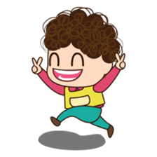 Moody woman sticker #5991875