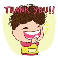 Moody woman sticker #5991876