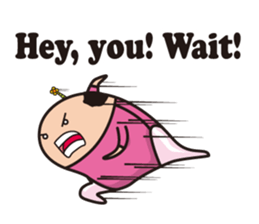 Samurai Leotard English version ! sticker #5992089