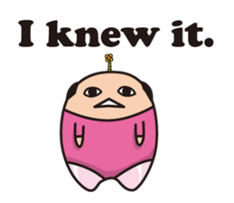 Samurai Leotard English version ! sticker #5992106